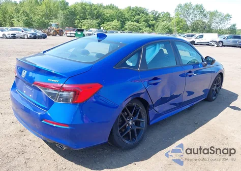 2023 Honda Civic Sport z USA, uszkodzony, nr VIN 2HGFE2F50PH565379